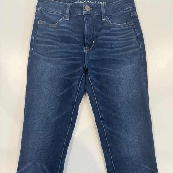 American Eagle Outfitters Denim - American Eagle Outfitters Women's Dark Blue high Rise Skinny Jeans Jeggings